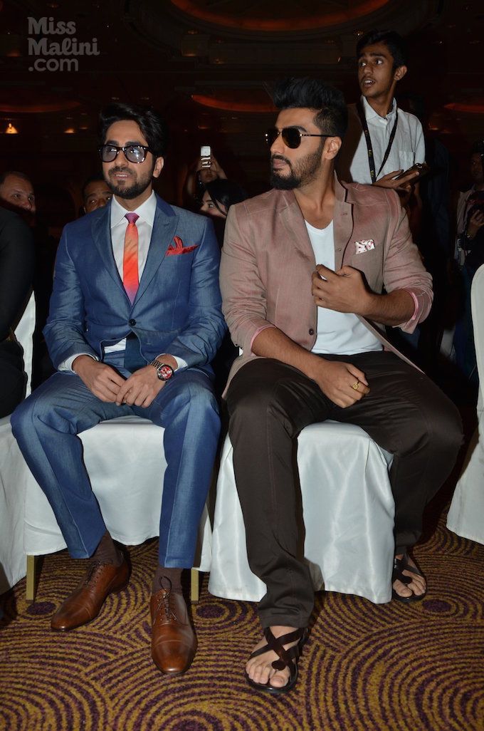 Ayushmann Khurrana and Arjun Kapoor