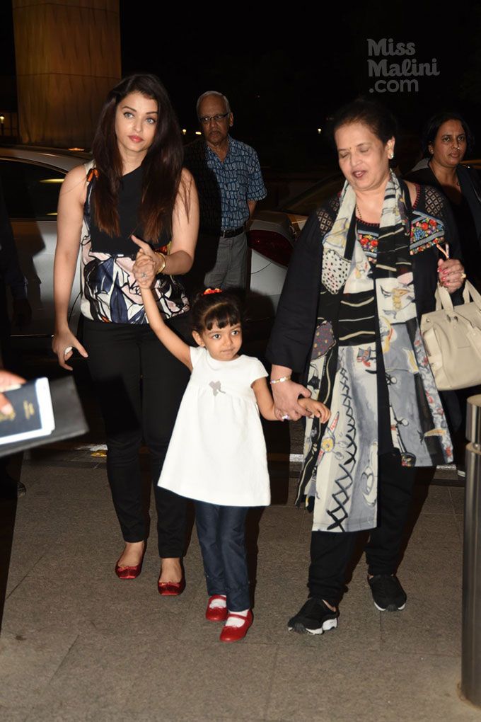 Airport Spotting: Aishwarya Rai Is On A Roll