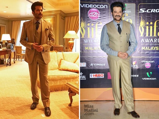 Anil Kapoor in SS HOMME, Tom Ford and Dolce & Gabbana at the Dil Dhadakne Do gala premiere in IIFA 2015 (Photo courtesy | Viral Bhayani)
