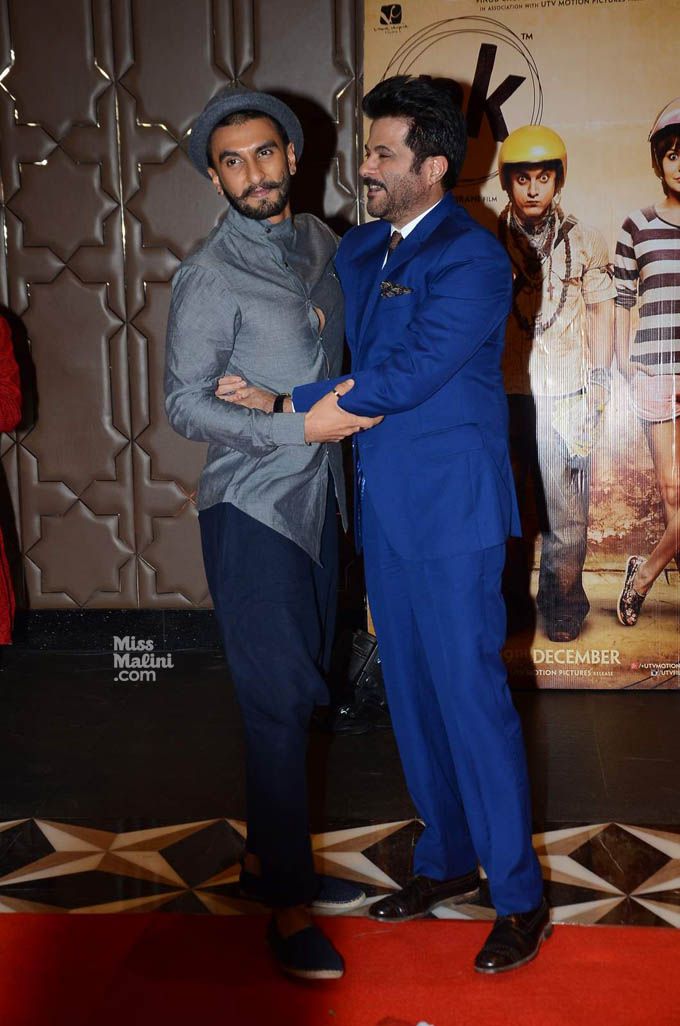 Ranveer Singh and Anil Kapoor