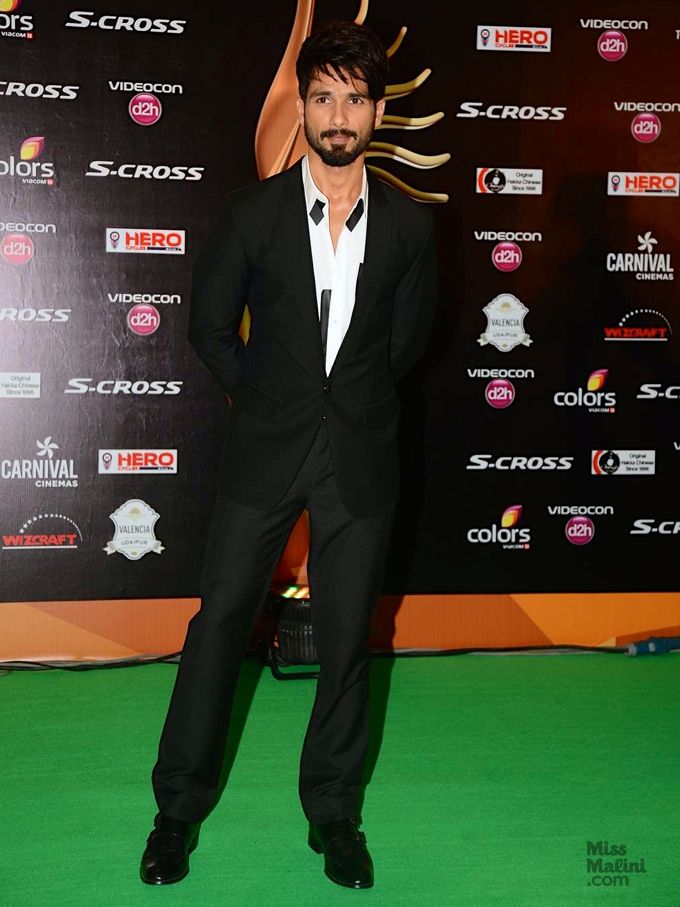 Shahid Kapoor at the 2015 IIFA Awards (Photo courtesy | Viral Bhayani)