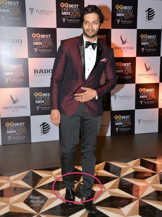 Ali Fazal in Troy Costa at the 2015 GQ Best Dressed Party (Photo courtesy | Viral Bhayani)