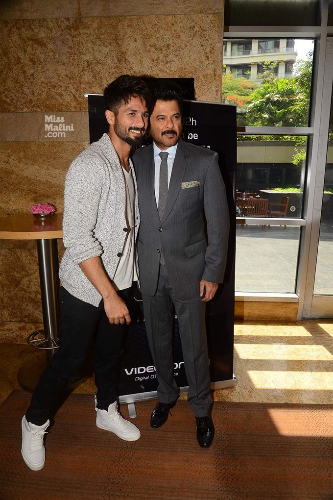 Shahid and Anil Kapoor