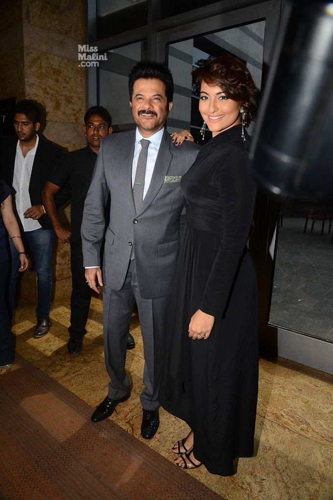 Anil Kapoor and Sonakshi