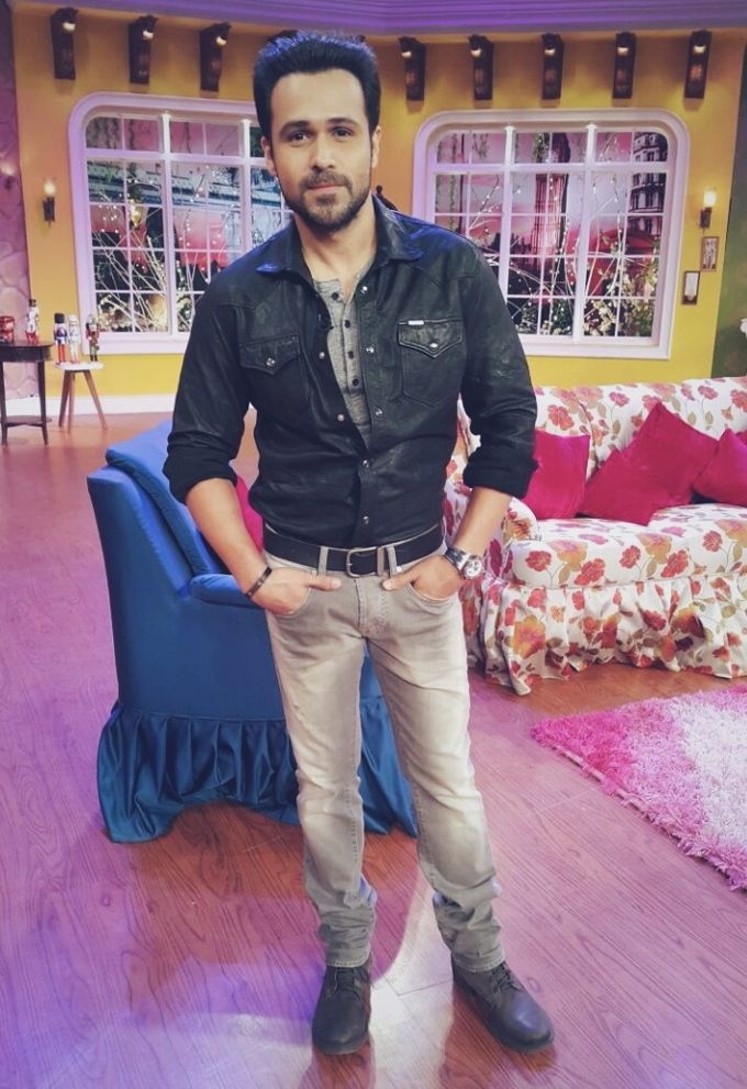 Emraan Hashmi in Diesel, GAS Jeans and Steve Madden at the Comedy Nights with Kapil (Photo courtesy | The Vainglorious)