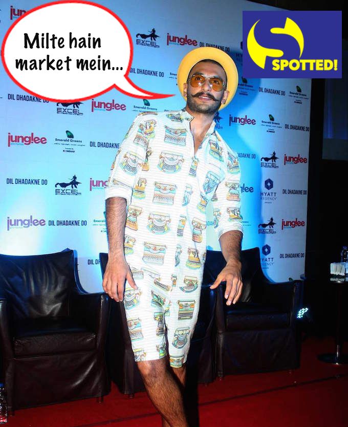 Did Ranveer Singh Steal Deepika Padukone’s Shoes?!