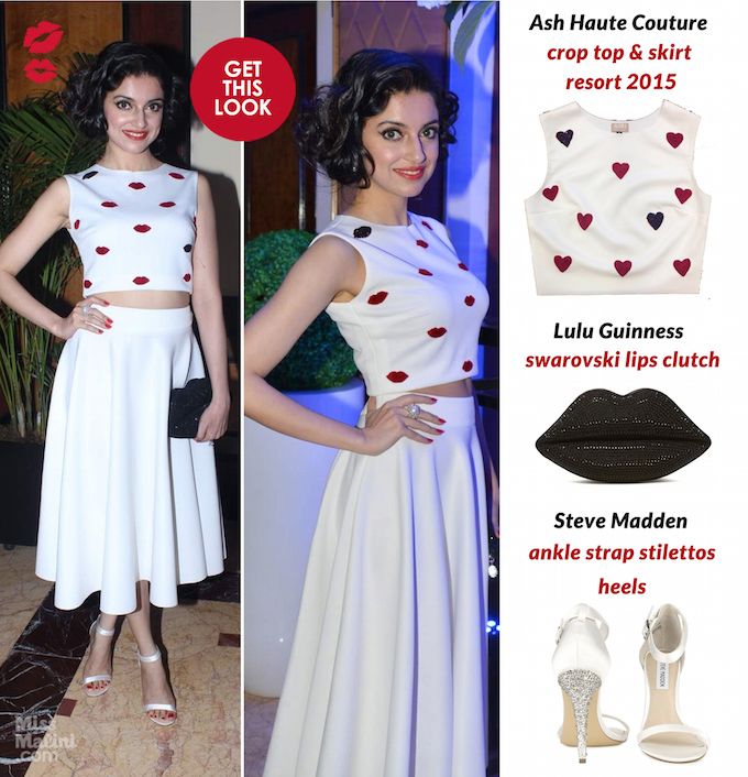 Get This Look: Divya Khosla Kumar Looks Good Enough To Kiss In An Ash Haute Couture Outfit