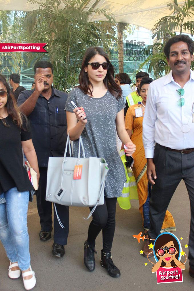 Anushka Sharma Is Literally 50 Shades Of Grey In This Outfit!
