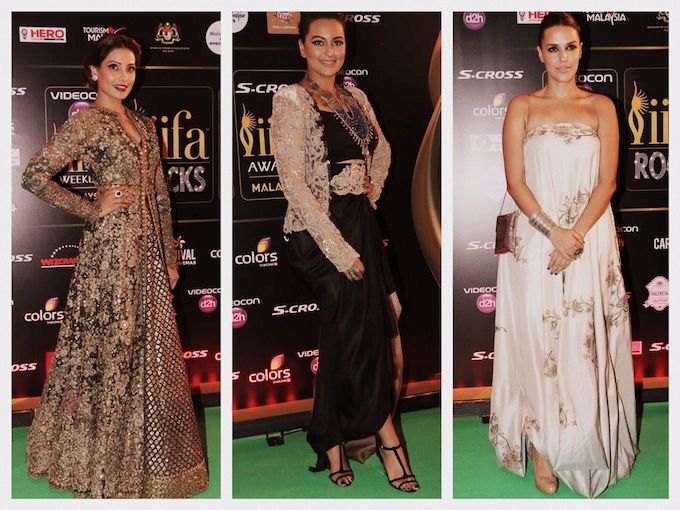 Here’s What Our Favorite Leading Ladies Wore To The #IIFARocks Green Carpet!