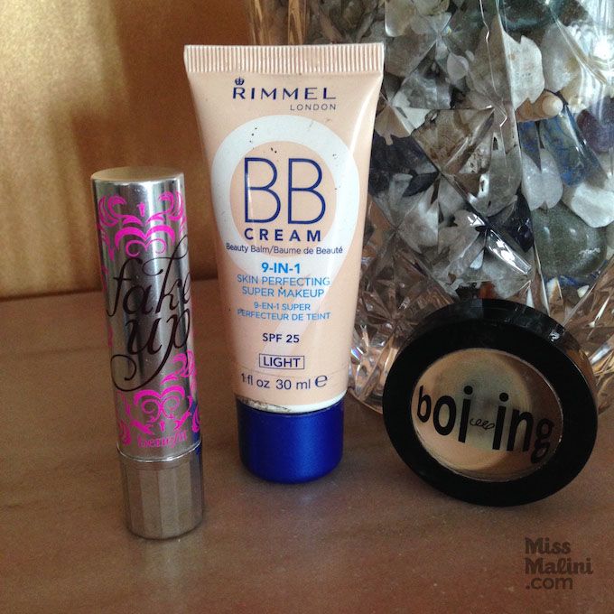 BB cream and concealers