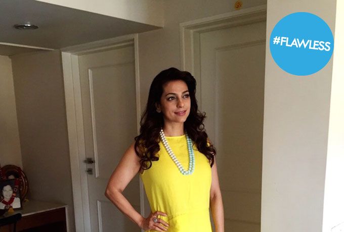 That Time Juhi Chawla’s Outfit Was Brighter Than The Sun!