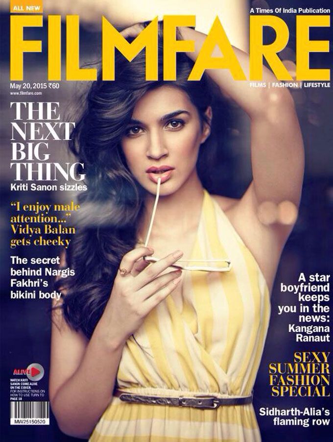 Kriti Sanon Looks Like The Definite “Next Big Thing” On The Cover Of Filmfare!
