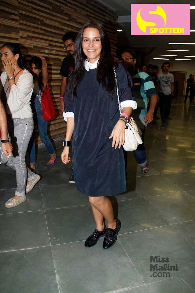 Neha Dhupia’s Outfit Might Just Take You To Church!