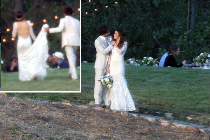 Nikki Reed and Ian Somerhalder