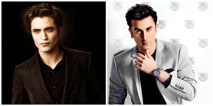 Ranbir Kapoor and Edward Cullen