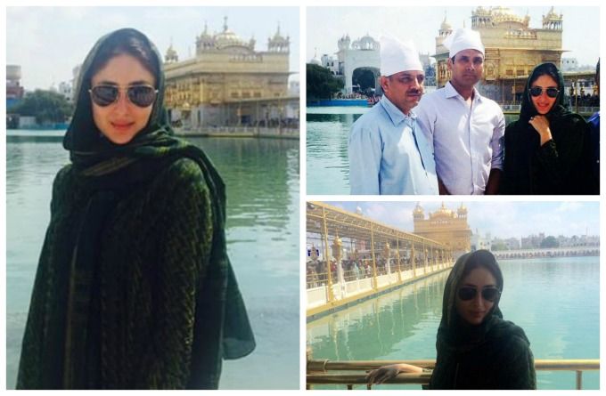 Photo Diary: Kareena Kapoor Offers Her Prayers At The Golden Temple In Amritsar