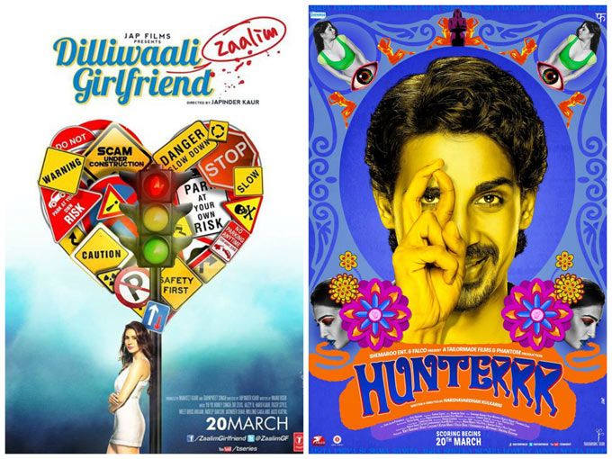 Box Office: Who Will Win This Battle Of The Comedies? Hunterrr Or Dilliwalli Zaalim Girlfriend?