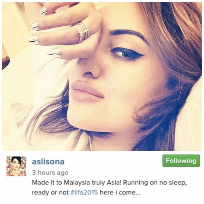 OMG! Sonakshi Sinha Makes An Emergency Call From Malaysia!