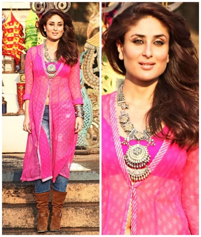 A Kurta With Boots? – You Have NEVER Seen Kareena Kapoor Wear Something Like This Before!