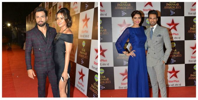 Here Are The Couples Who Rocked The Red Carpet At Star Parivaar Awards 2015!