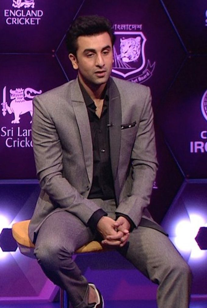 Ranbir Kapoor in SS HOMME | (Photo courtesy: SS HOMME/ Star Sports)