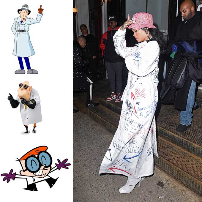 Inspector Gadget, Dr. Nefario, Dexter & Rihanna