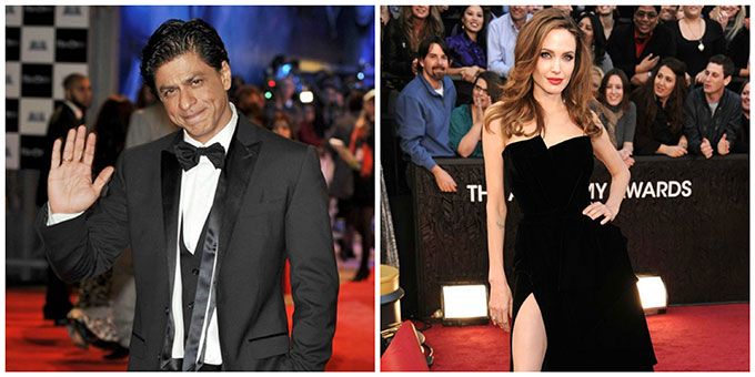 Shah Rukh Khan & Angelina Jolie