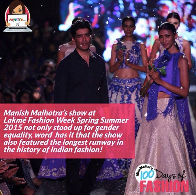 Day 78: Manish Malhotra Is All For Equality!