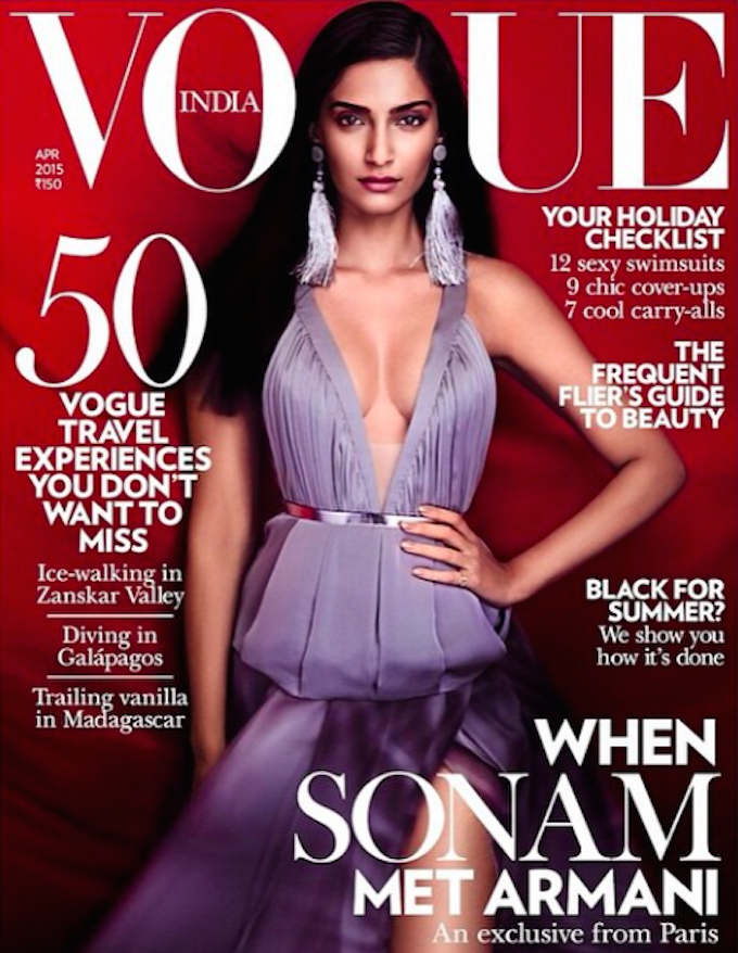 Vogue India April cover (Source: Instagram/ @VogueIndia)