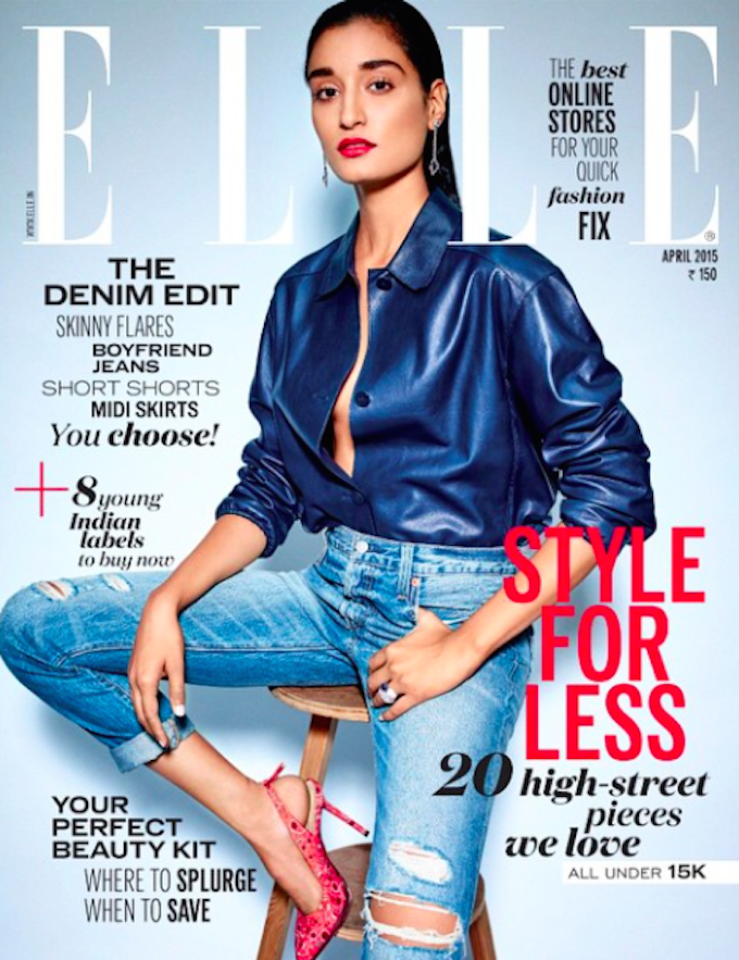 Elle India April cover (Source: Instagram/ @Otherwarya)