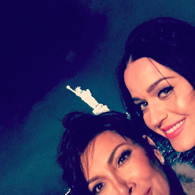 Kris Jenner and Katy Perry (Source: Instagram/@KrisJenner)