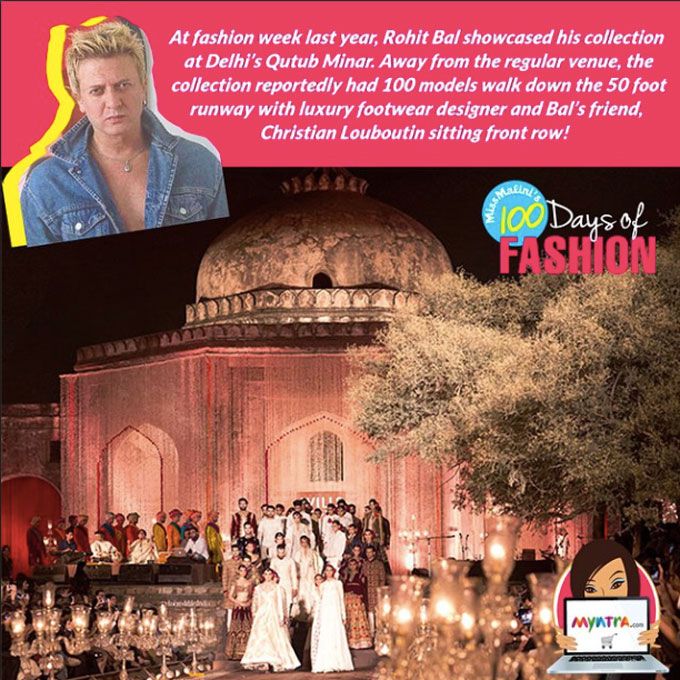 Day 86: And The Fashion Grandmaster of Fashion Is… Rohit Bal!