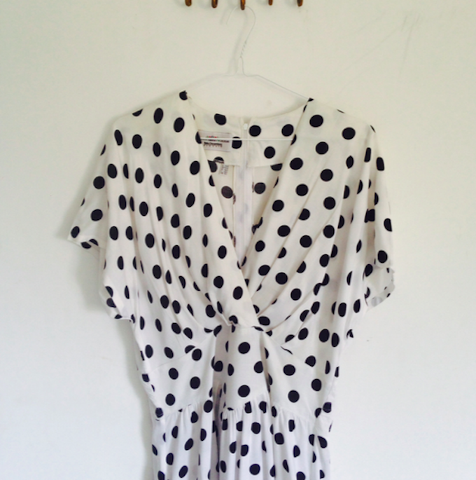 Truly vintage in polka dots