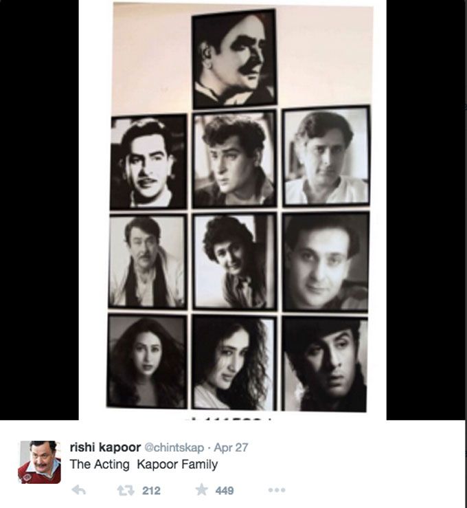 Rishi Kapoor Is Giving Us Major Nostalgic Moments From His Twitter Feed!