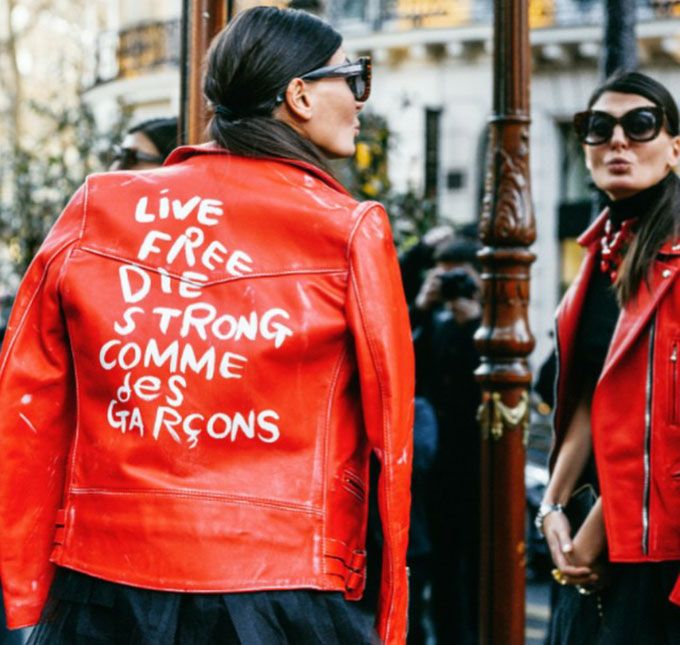 When high fashion brands like Comme Des Gracon go street rad! (Pic: @am_disco's Instagram)