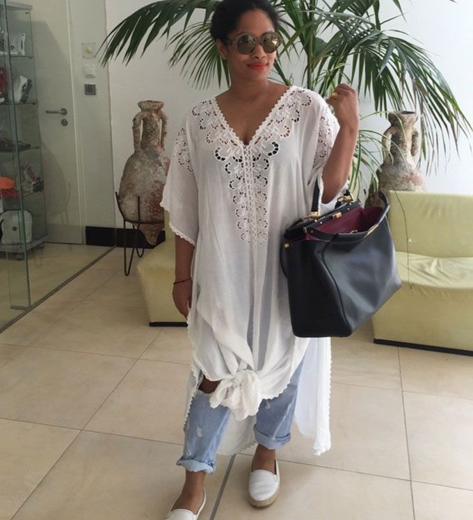 Masaba's knot trick to a cute look (Pic: @masaba on Instagram)