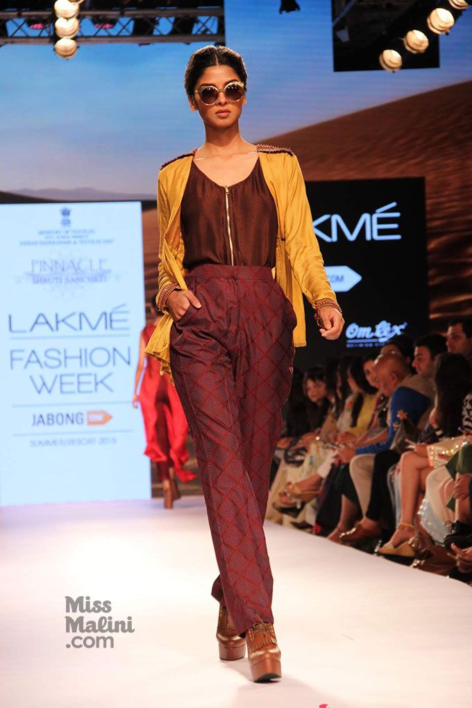 Shruti Sancheti at Lakmé Fashion Week SS15