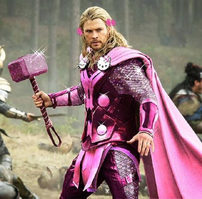 Here’s How The Avengers Would Look Had They Been ‘Hello Kitty’ Fans (Which We’re Sure They Secretly Are).