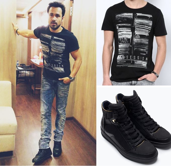 Emraan Hashmi in Tom Tailor and Zara (Photo courtesy | The Vainglorious/Zara/Jabong.com)