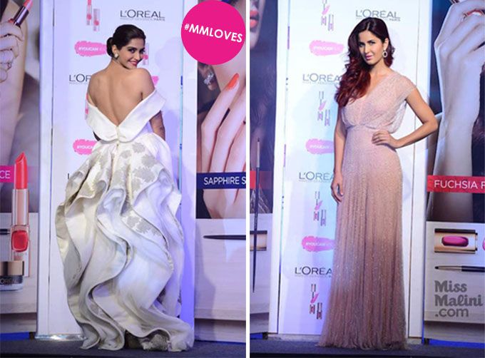 You Won’t Be Able To Take Your Eyes Off Sonam Kapoor & Katrina Kaif In These Outfits