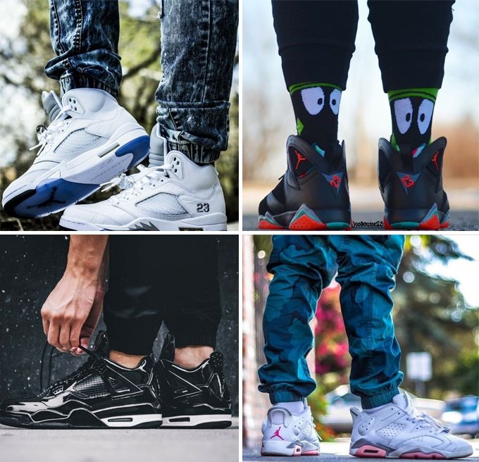 Jordan sneakers on @jordondepot's Instagram