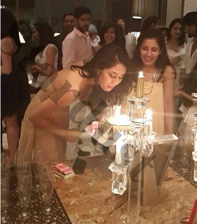 Shahid Kapoor's fiance Mira Rajput at her Bridal Shower | Courtesy: Stardust |