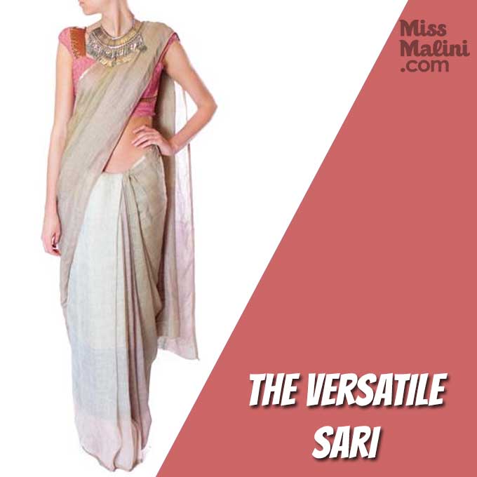 The Versatile Sari from Anavilla Misra on ByElora.com