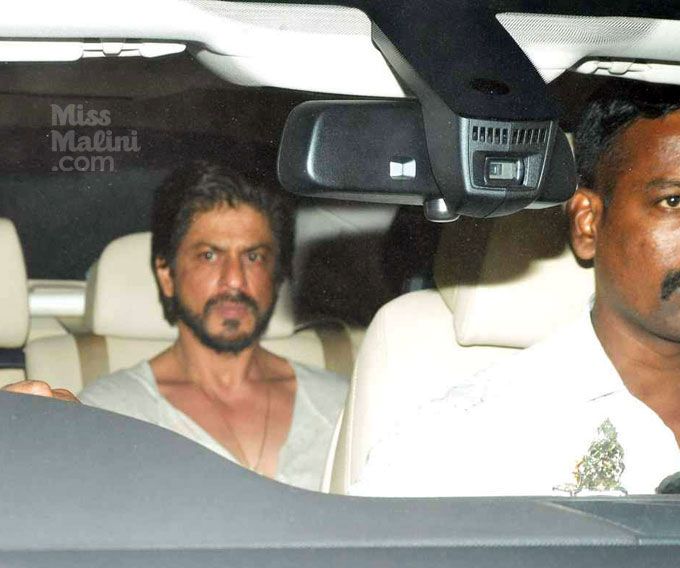 Shah Rukh Khan Visits Salman Khan The Night Before The Hit-And-Run Case Hearing!
