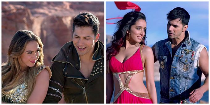 Lauren Gottlieb, Varun Dhawan & Shraddha Kapoor