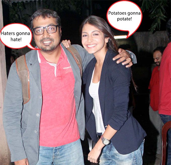 Anurag Kashyap And Anushka Sharma Have A Message For Their Haters!