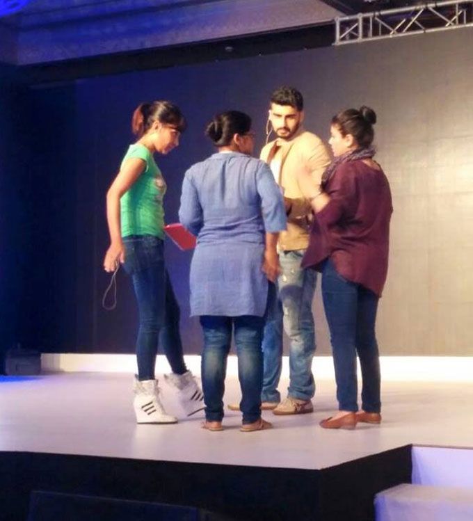 Behind the scenes rehearsals before Honor Smartphone Launch in Delhi