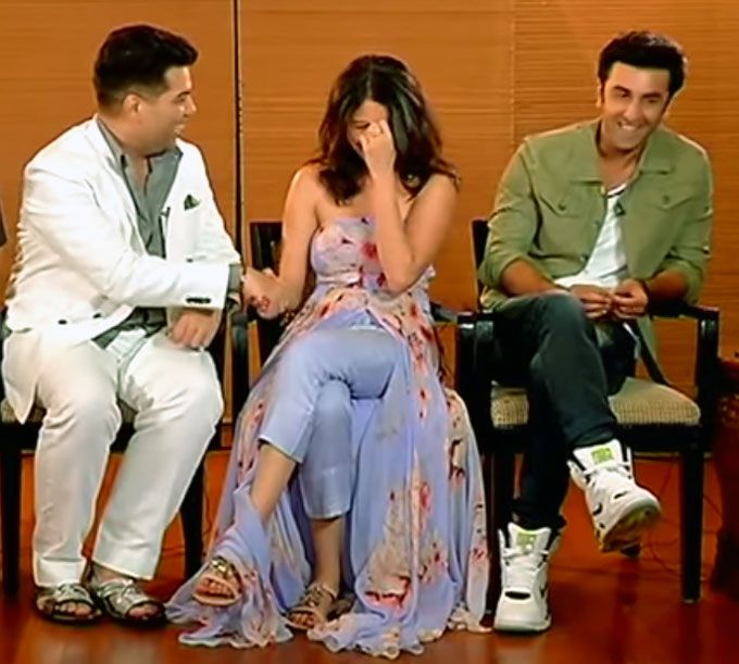 Ranbir Kapoor &#038; Karan Johar Take Anushka Sharma’s Case During This Interview – And It’s Too Cute!