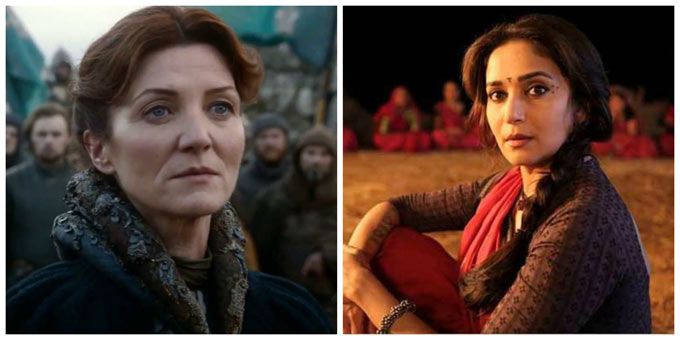 Catelyn Stark and Madhuri Dixit