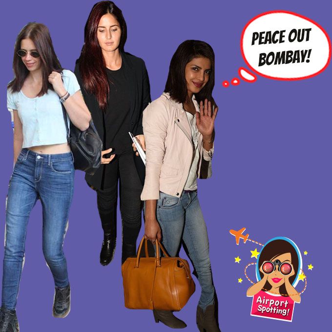 Can You Guess What Kalki Koechlin, Priyanka Chopra & Katrina Kaif Have In Common While Flying?